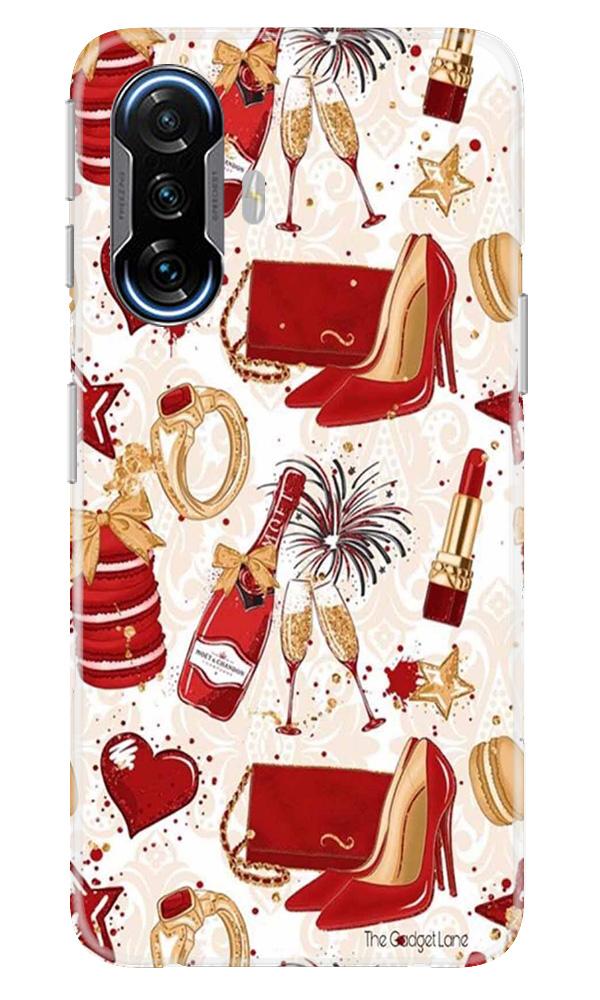 Girlish Mobile Back Case for Poco F3 GT 5G (Design - 312)