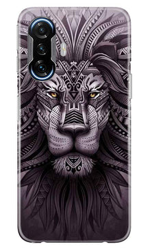 Lion Mobile Back Case for Poco F3 GT 5G (Design - 315)