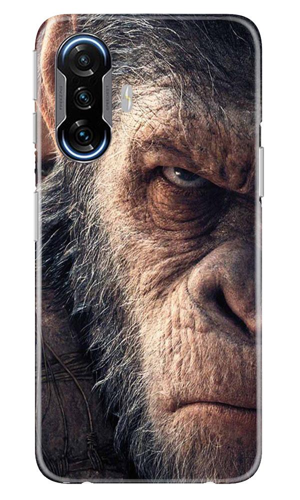 Angry Ape Mobile Back Case for Poco F3 GT 5G (Design - 316)