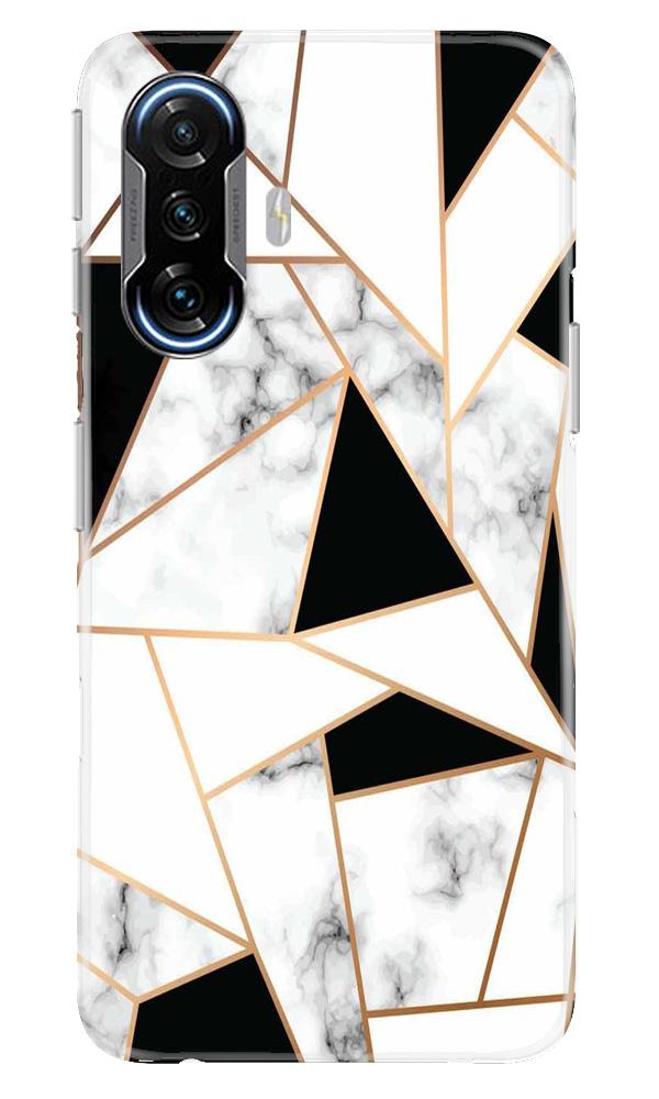Marble Texture Mobile Back Case for Poco F3 GT 5G (Design - 322)