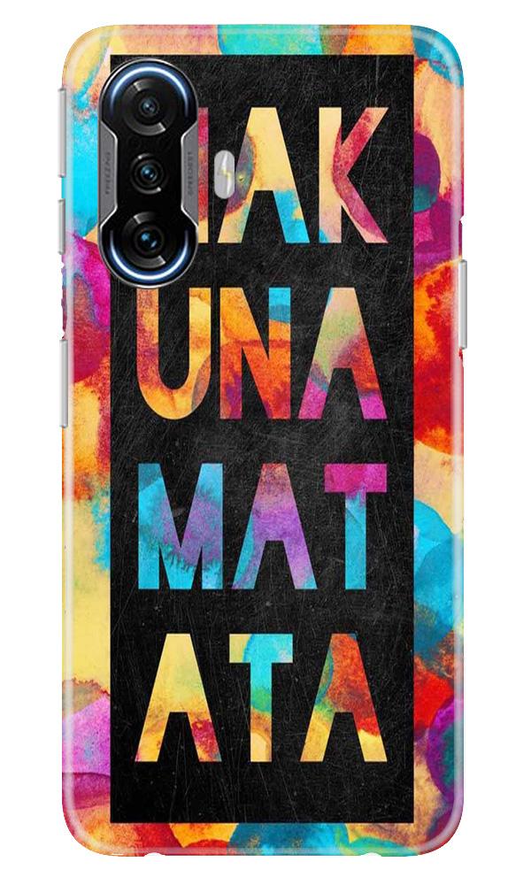 Hakuna Matata Mobile Back Case for Poco F3 GT 5G (Design - 323)