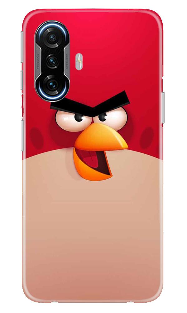 Angry Bird Red Mobile Back Case for Poco F3 GT 5G (Design - 325)