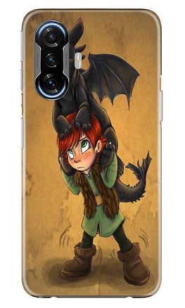 Dragon Mobile Back Case for Poco F3 GT 5G (Design - 336)
