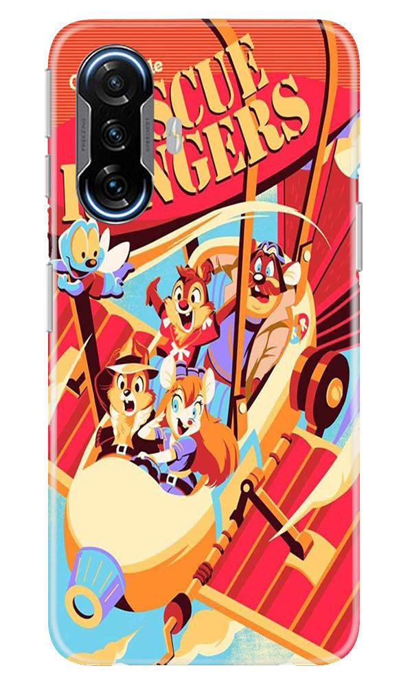 Rescue Rangers Mobile Back Case for Poco F3 GT 5G (Design - 341)
