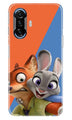 Cartoon Mobile Back Case for Poco F3 GT 5G (Design - 346)