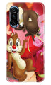 Chip n Dale Mobile Back Case for Poco F3 GT 5G (Design - 349)
