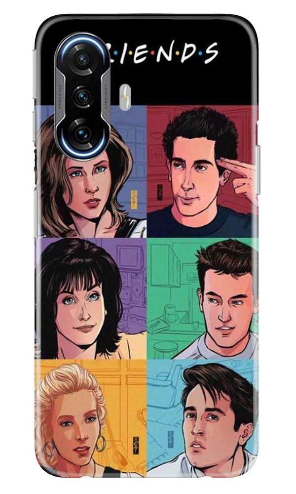 Friends Mobile Back Case for Poco F3 GT 5G (Design - 357)