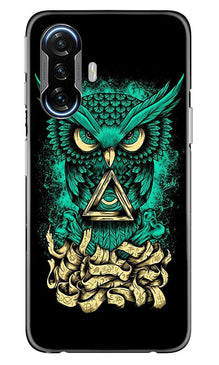 Owl Mobile Back Case for Poco F3 GT 5G (Design - 358)