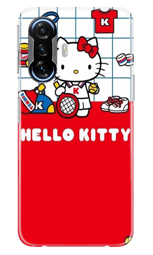 Hello Kitty Mobile Back Case for Poco F3 GT 5G (Design - 363)
