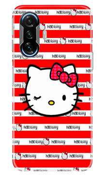 Hello Kitty Mobile Back Case for Poco F3 GT 5G (Design - 364)