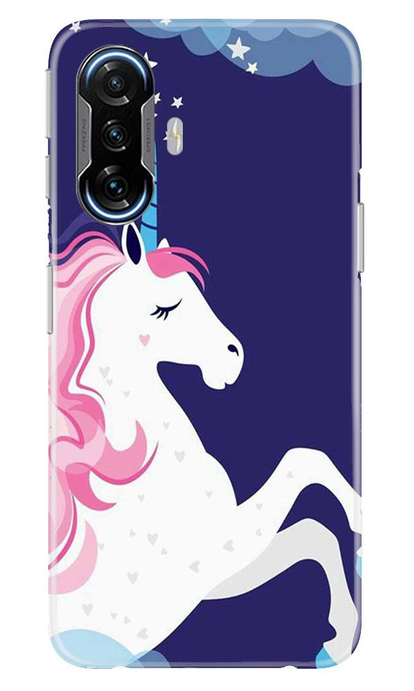 Unicorn Mobile Back Case for Poco F3 GT 5G (Design - 365)