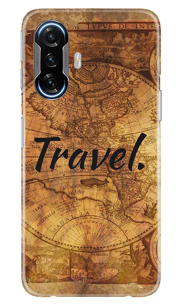 Travel Mobile Back Case for Poco F3 GT 5G (Design - 375)