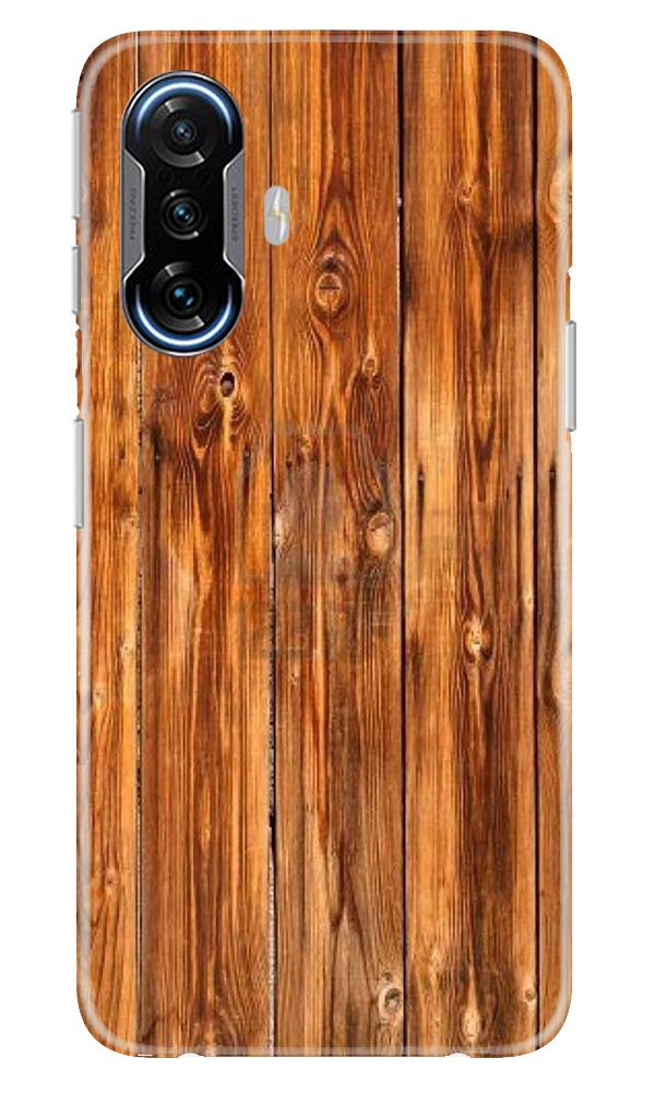 Wooden Texture Mobile Back Case for Poco F3 GT 5G (Design - 376)