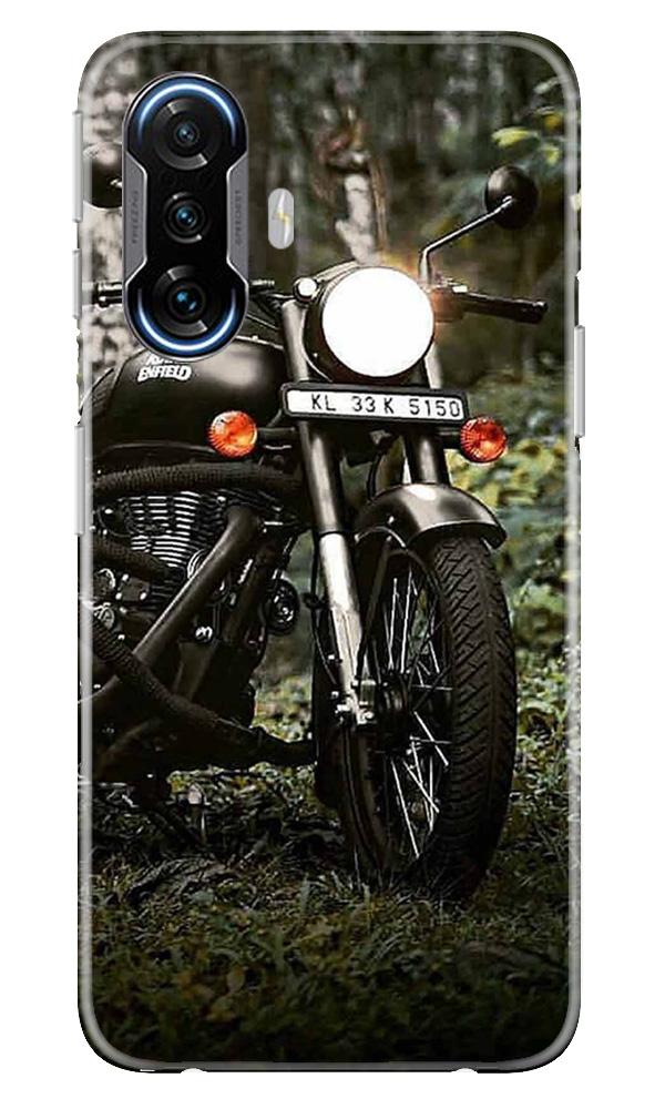 Royal Enfield Mobile Back Case for Poco F3 GT 5G (Design - 384)