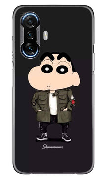 Shin Chan Mobile Back Case for Poco F3 GT 5G (Design - 391)