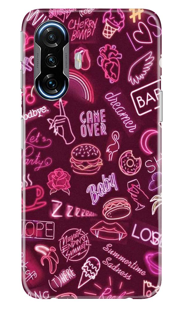 Party Theme Mobile Back Case for Poco F3 GT 5G (Design - 392)