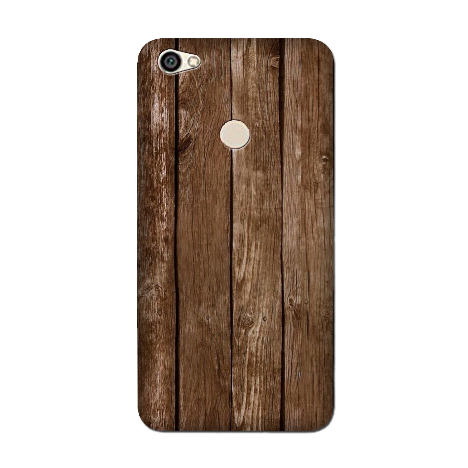 Wooden Look Case for Oppo F7  (Design - 112)
