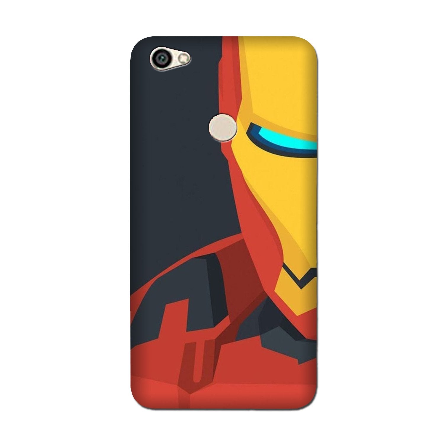 Iron Man Superhero Case for Oppo F7  (Design - 120)
