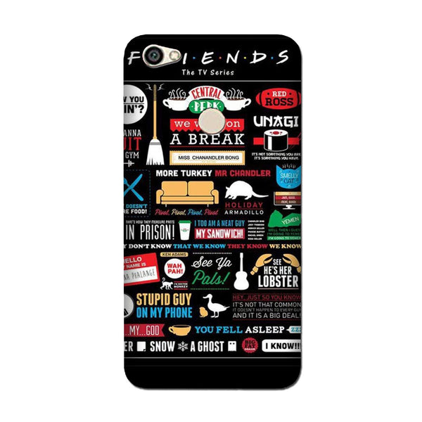 Friends Case for Oppo F7  (Design - 145)