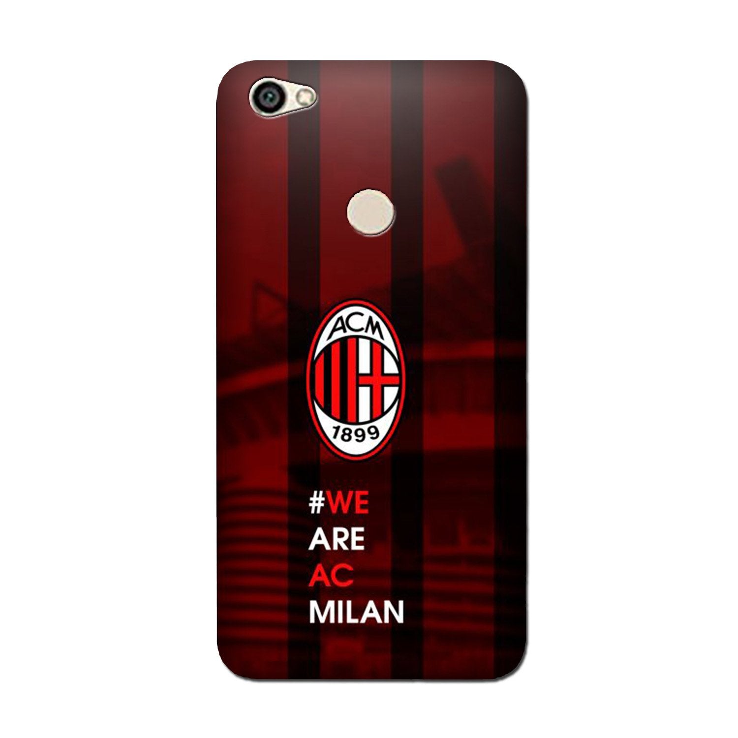 AC Milan Case for Oppo F7(Design - 155)