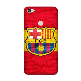 FCB Football Case for Oppo F7(Design - 174)