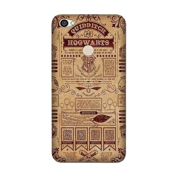 Hogwarts Mobile Back Case for Vivo V7 Plus (Design - 304)