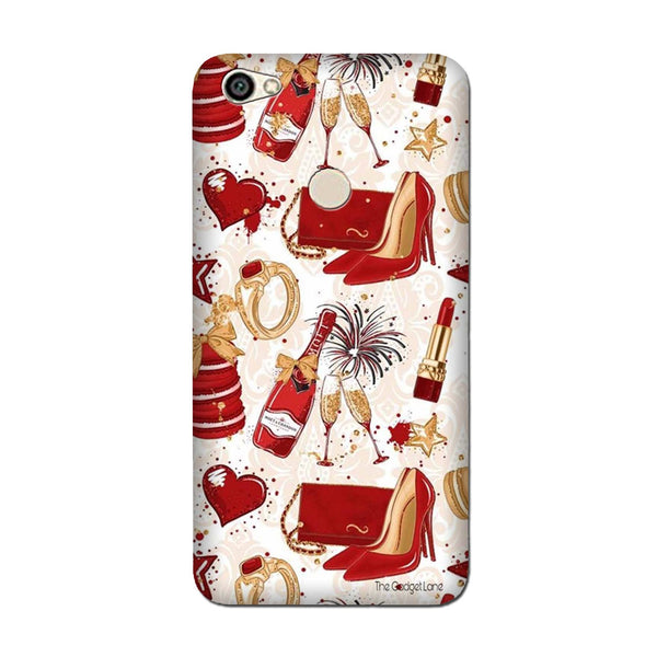 Girlish Mobile Back Case for Oppo F7  (Design - 312)