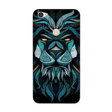Lion Mobile Back Case for Oppo F7  (Design - 314)
