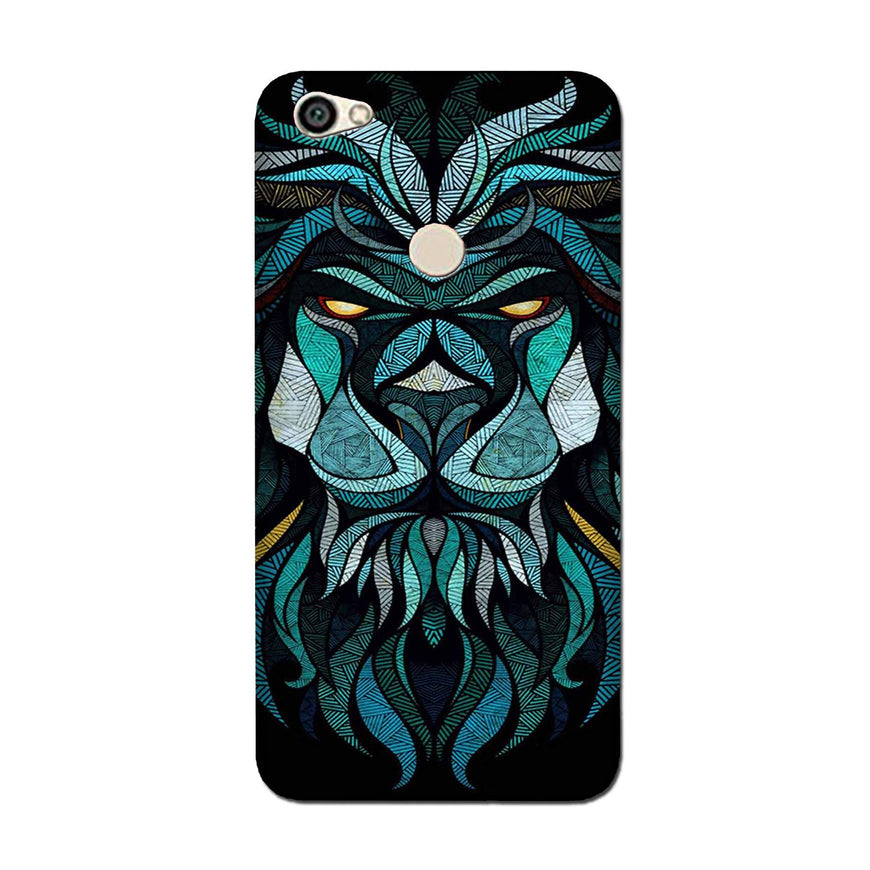 Lion Mobile Back Case for Oppo F5 (Design - 314)