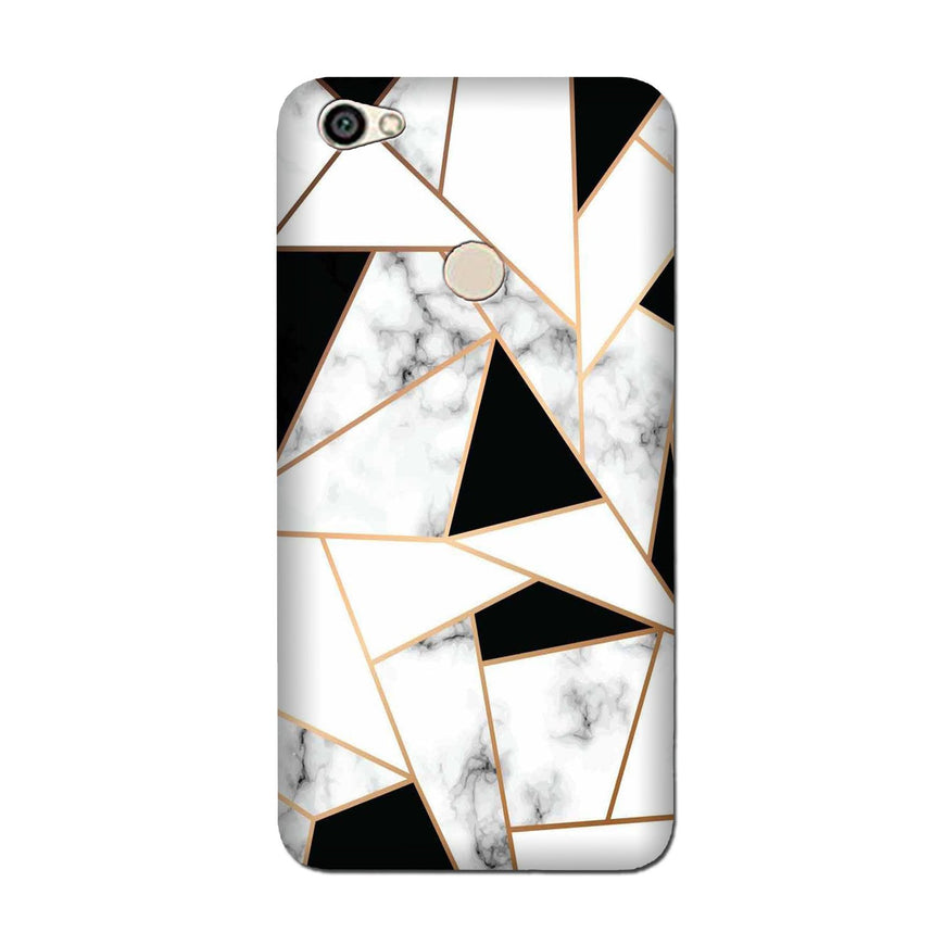 Marble Texture Mobile Back Case for Oppo F5 (Design - 322)