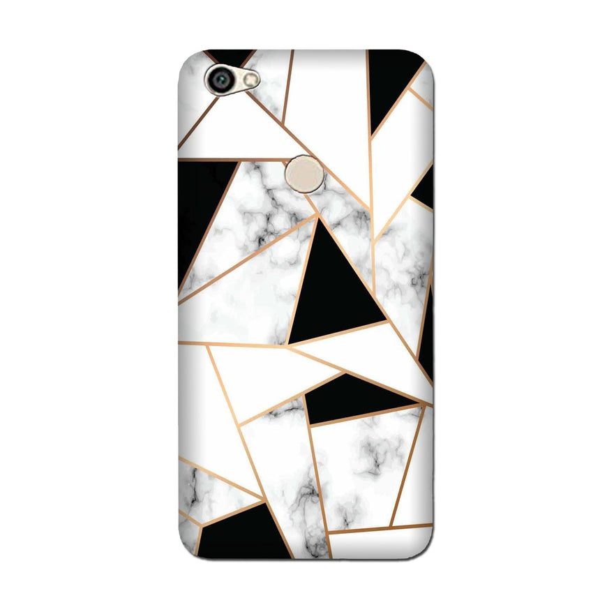 Marble Texture Mobile Back Case for Vivo V7 Plus (Design - 322)
