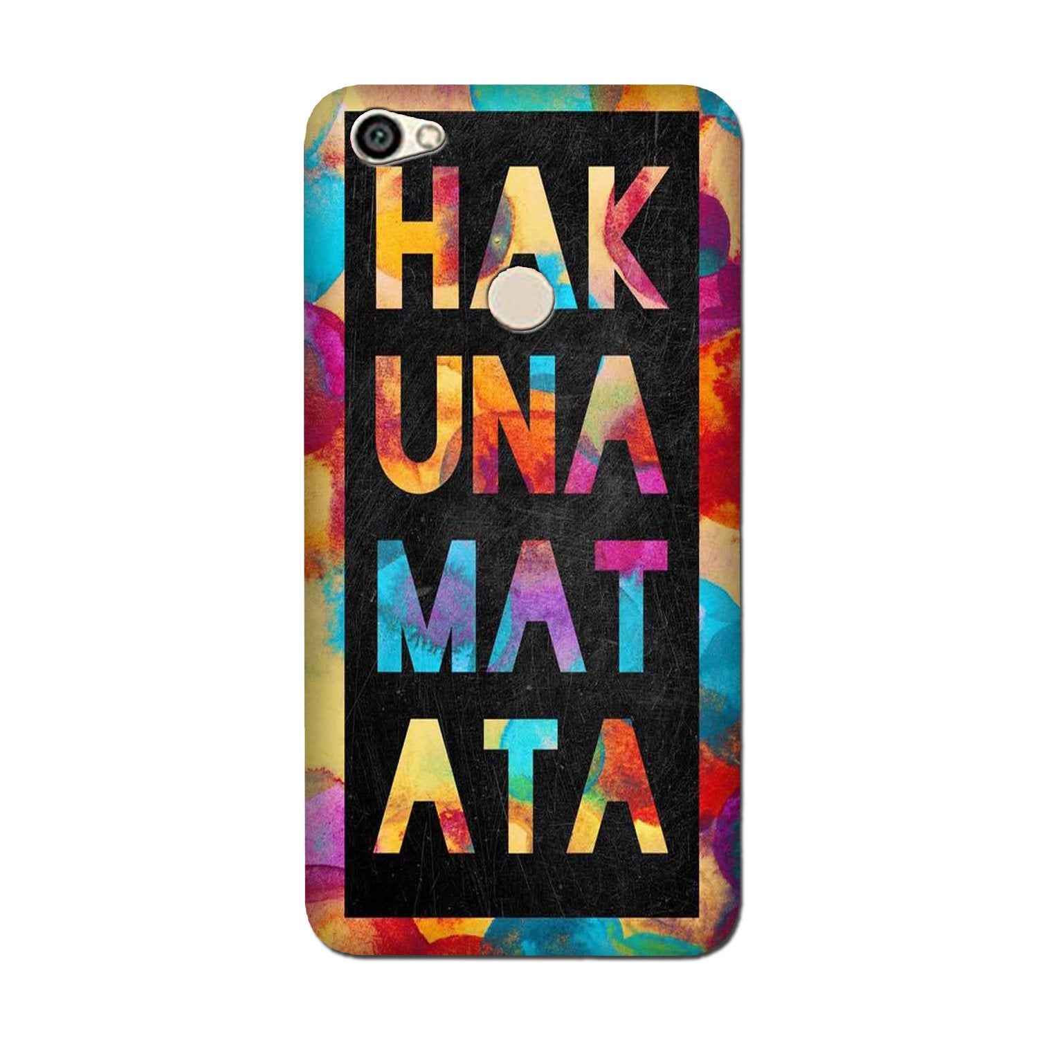 Hakuna Matata Mobile Back Case for Oppo F7  (Design - 323)