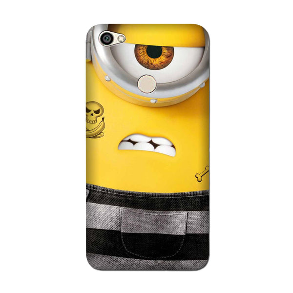 Minion Mobile Back Case for Vivo V7 Plus (Design - 324)