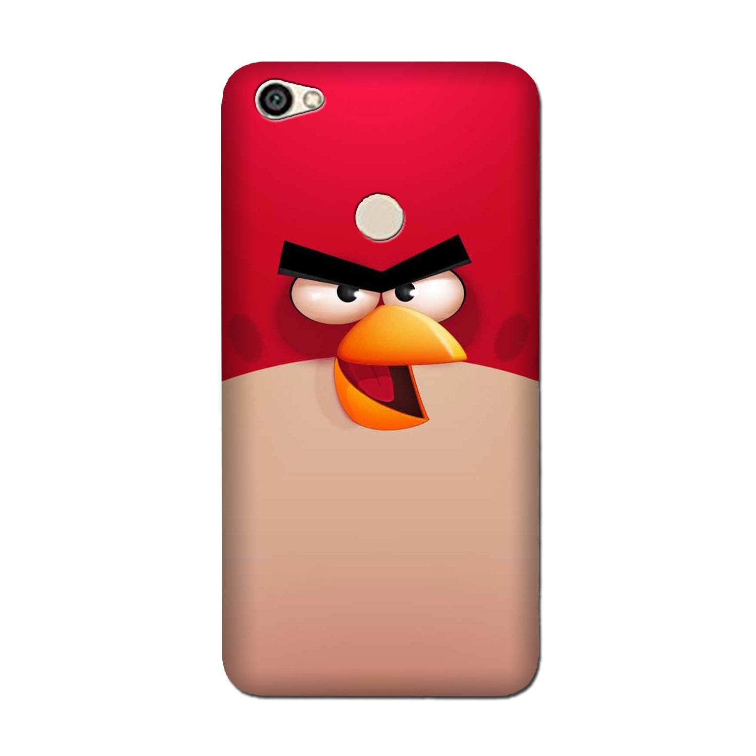 Angry Bird Red Mobile Back Case for Vivo V7 Plus (Design - 325)