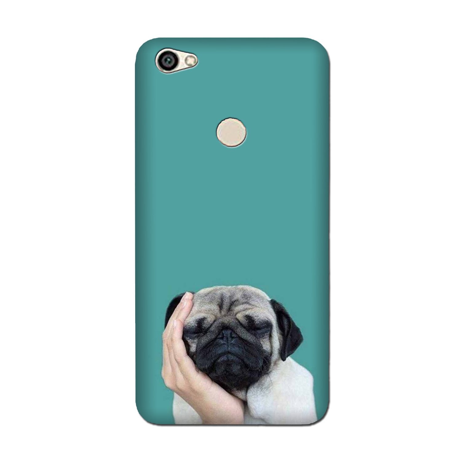 Puppy Mobile Back Case for Oppo F7  (Design - 333)