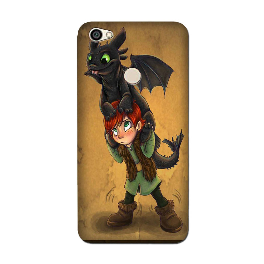 Dragon Mobile Back Case for Oppo F7  (Design - 336)