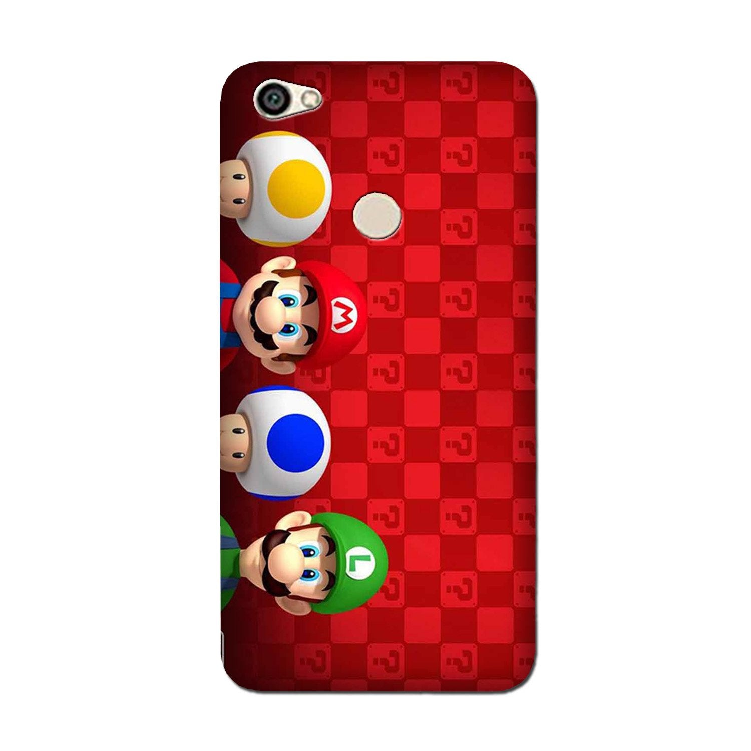 Mario Mobile Back Case for Oppo F7  (Design - 337)