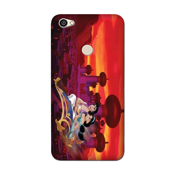 Aladdin Mobile Back Case for Oppo F7  (Design - 345)
