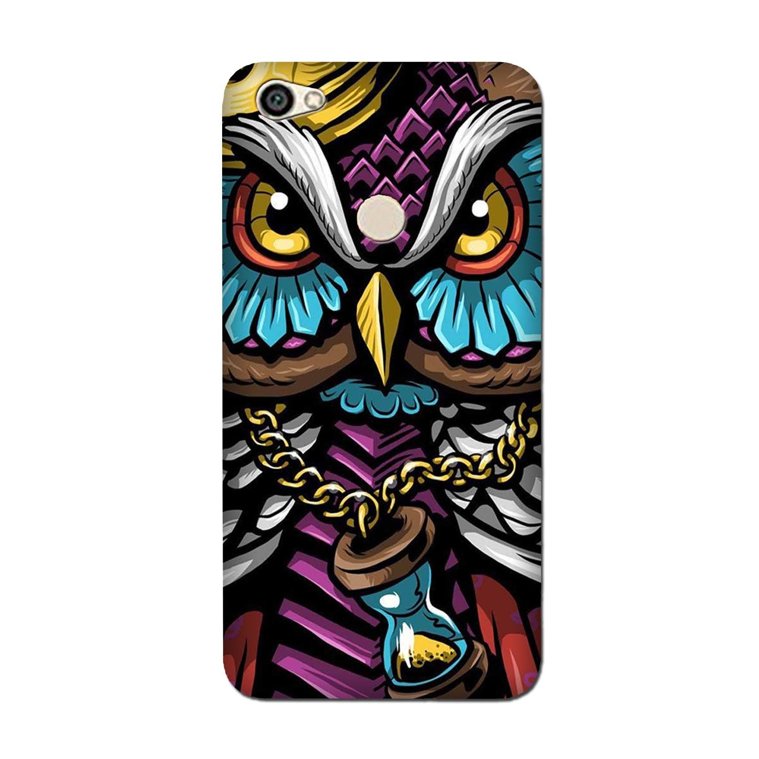 Owl Mobile Back Case for Vivo V7 (Design - 359)