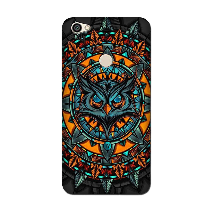 Owl Mobile Back Case for Vivo V7 (Design - 360)