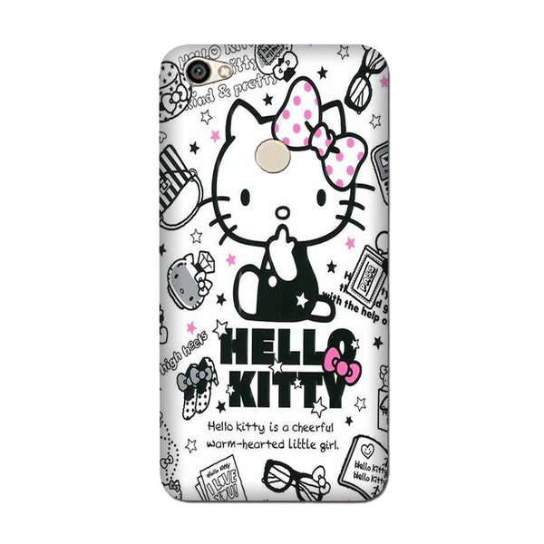 Hello Kitty Mobile Back Case for Vivo Y83/ Y81 (Design - 361)