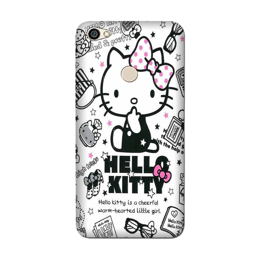 Hello Kitty Mobile Back Case for Redmi Y1 Lite (Design - 361)