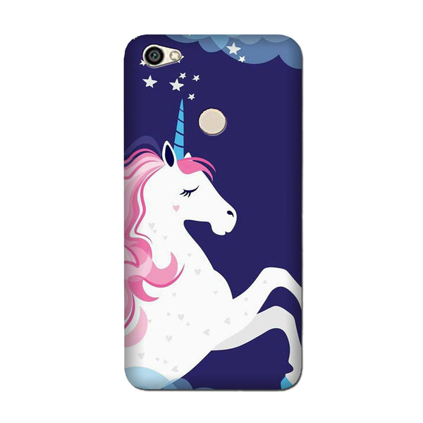 Unicorn Mobile Back Case for Vivo V7 Plus (Design - 365)