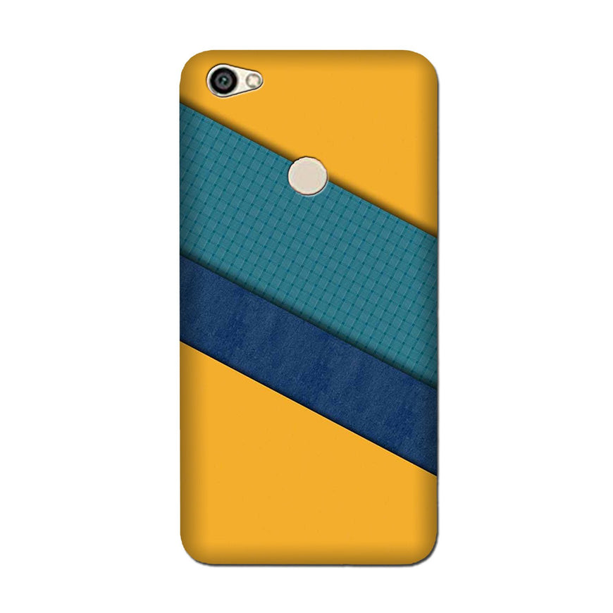 Diagonal Pattern Mobile Back Case for Redmi Y1 Lite (Design - 370)