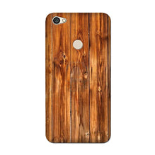 Wooden Texture Mobile Back Case for Oppo F5 (Design - 376)