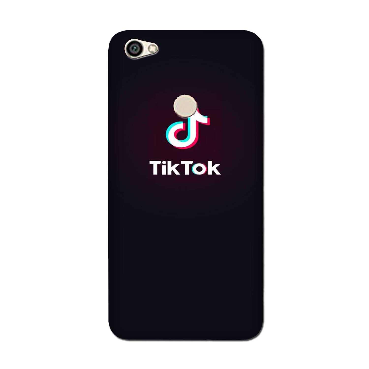 Tiktok Mobile Back Case for Oppo F7  (Design - 396)