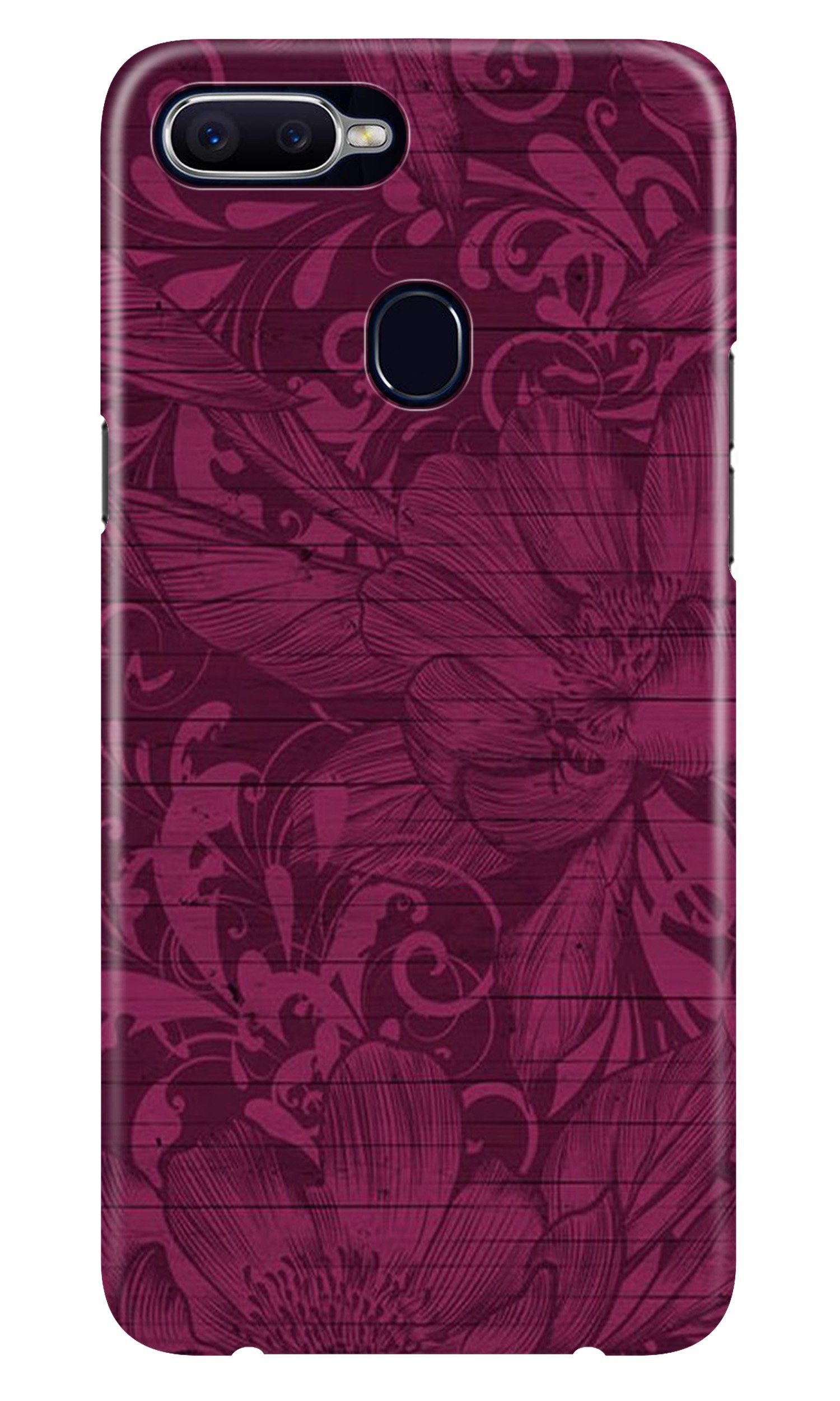 Purple Backround Case for Oppo A7