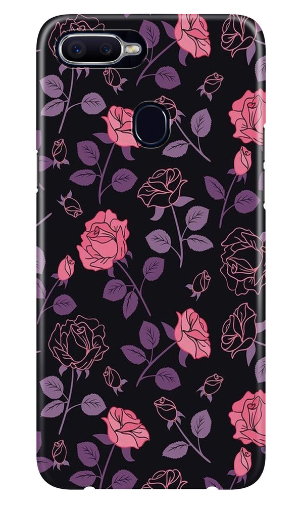 Rose Black Background Case for Realme 2