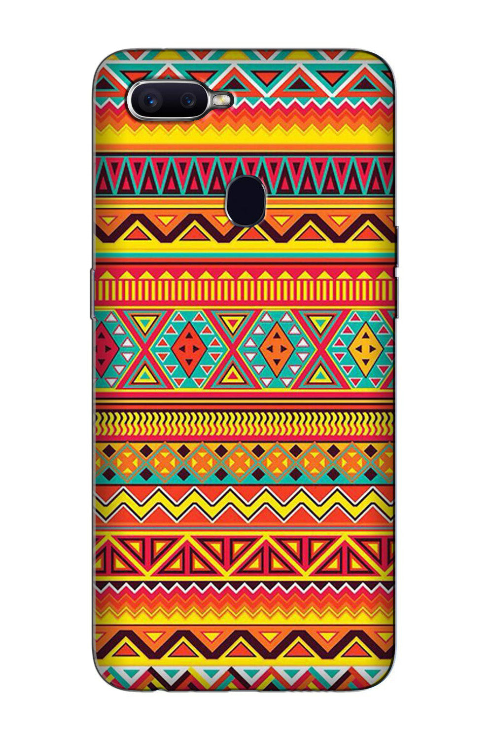 Zigzag line pattern Case for Oppo F7