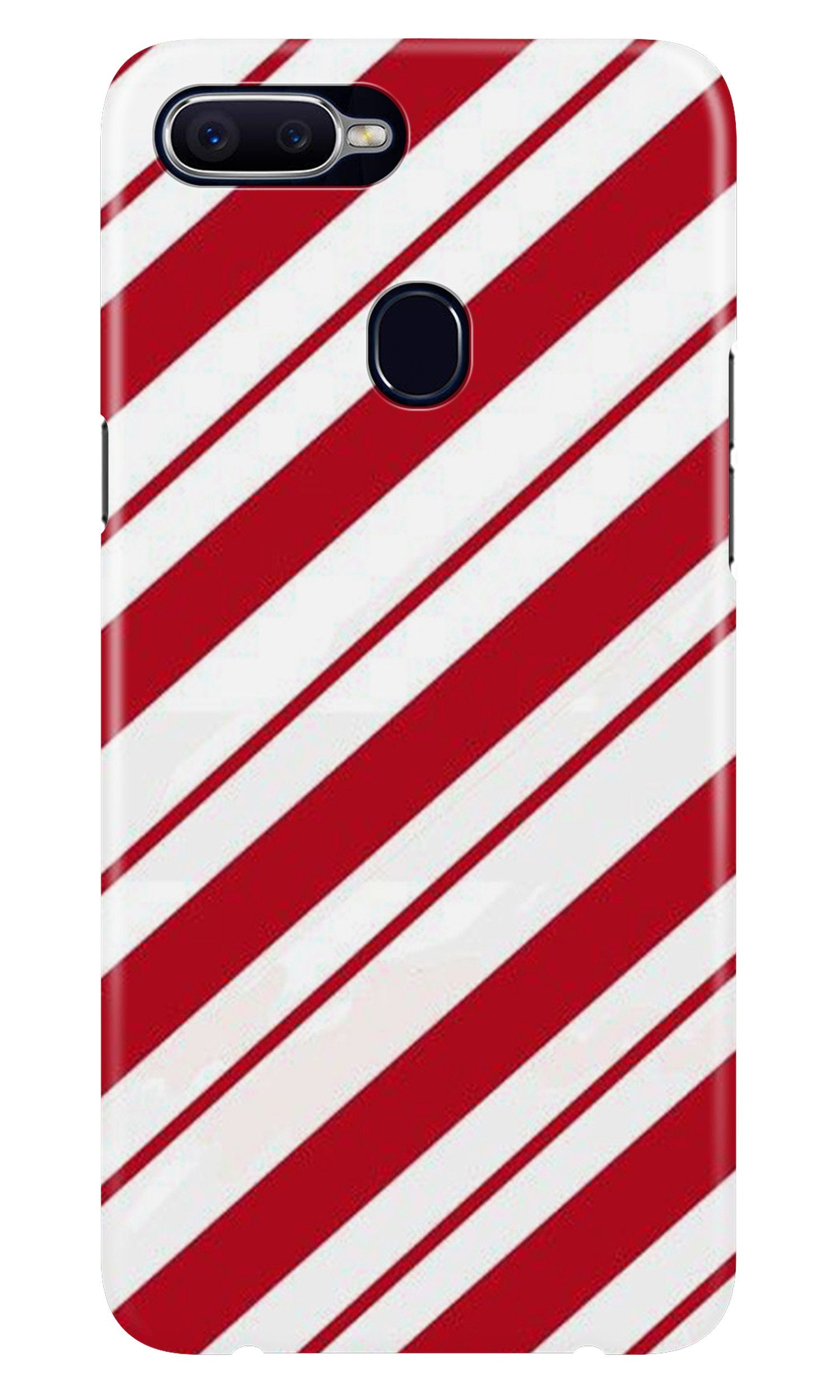 Red White Case for Oppo A7
